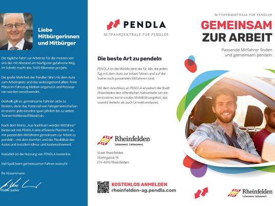 PENDLA – Mitfahrzentrale für Pendlerinnen und Fendler