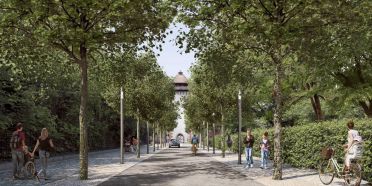 Die Hermann-Keller-Strasse wird saniert und unter anderem mit einer Baumallee aufgewertet.