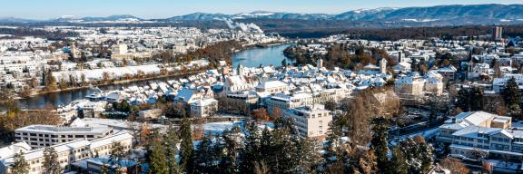Rheinfelden im Schnee